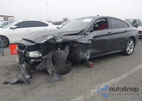 2018 BMW 430I Gran Coupe из США, поврежденный, VIN WBA4J1C5XJBG77753